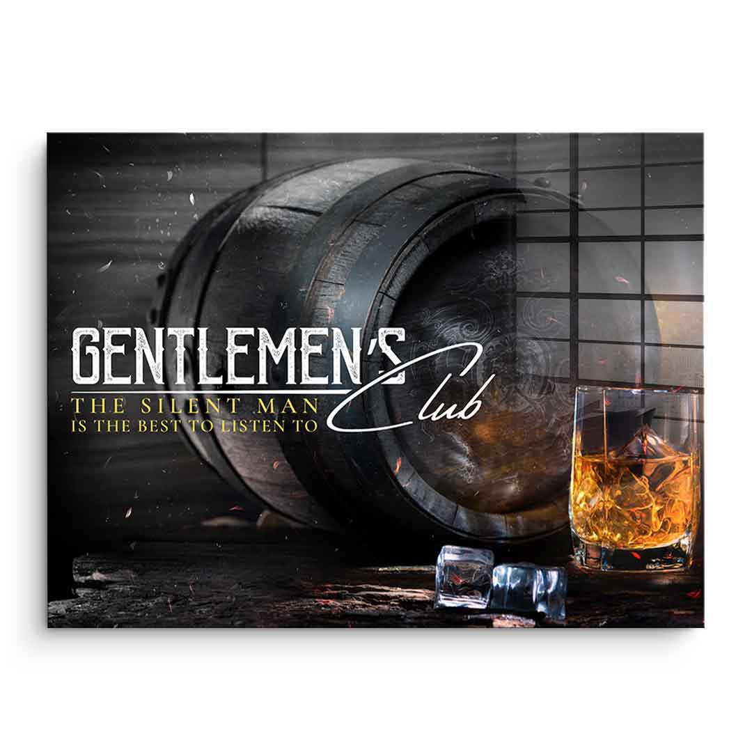 Gentlemen´s Club - Acrylglas