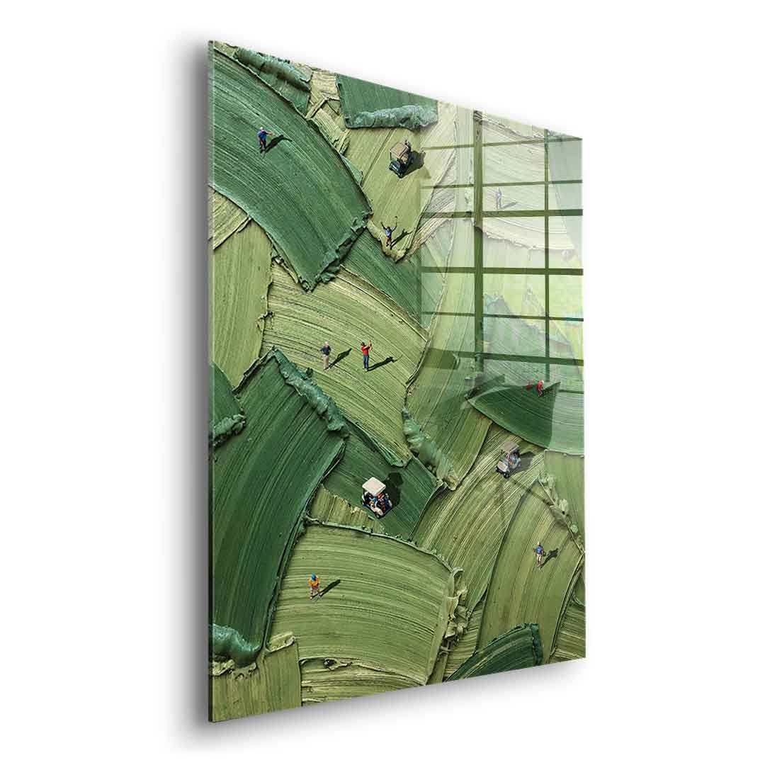 Golf in Action - Acrylglas