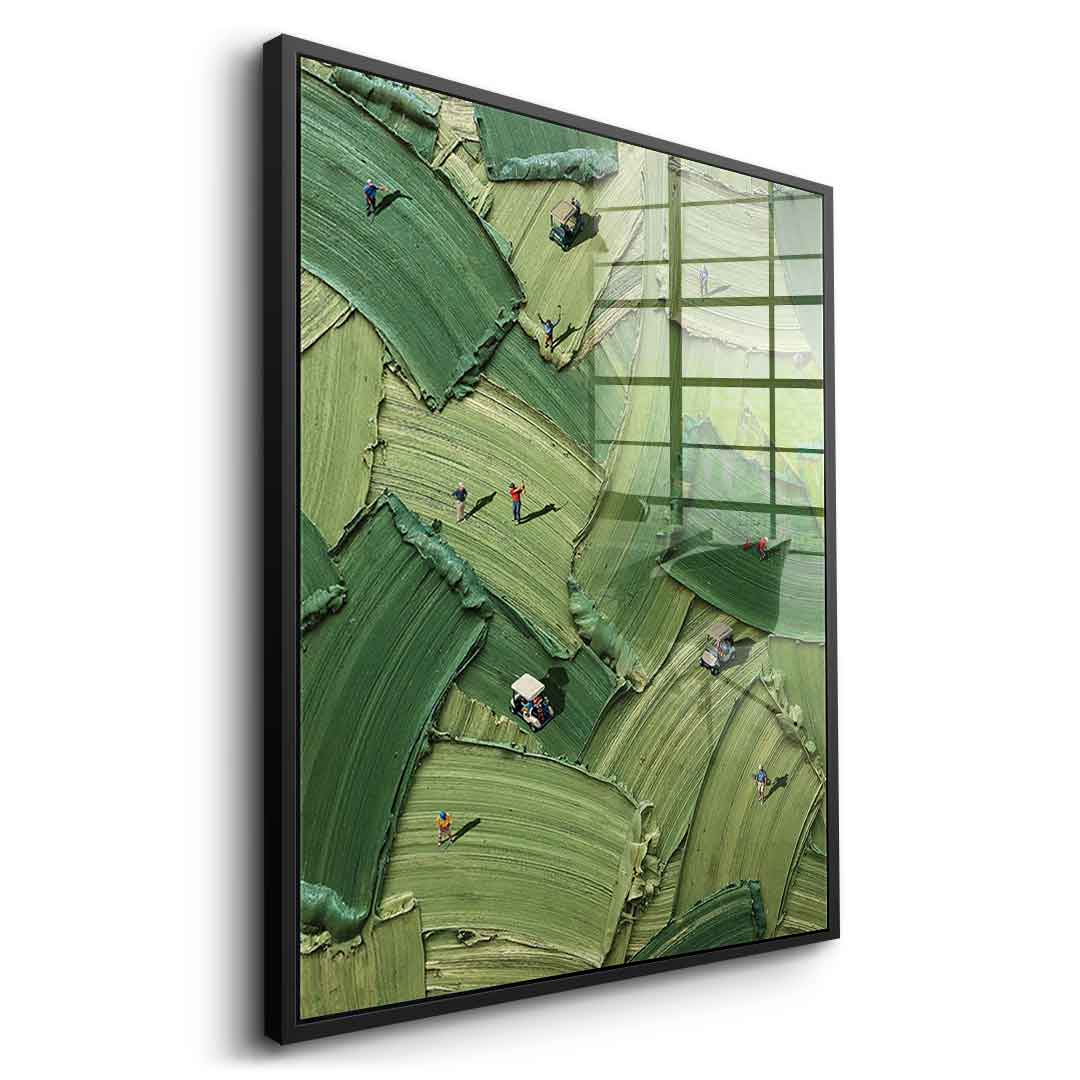 Golf in Action - Acrylglas