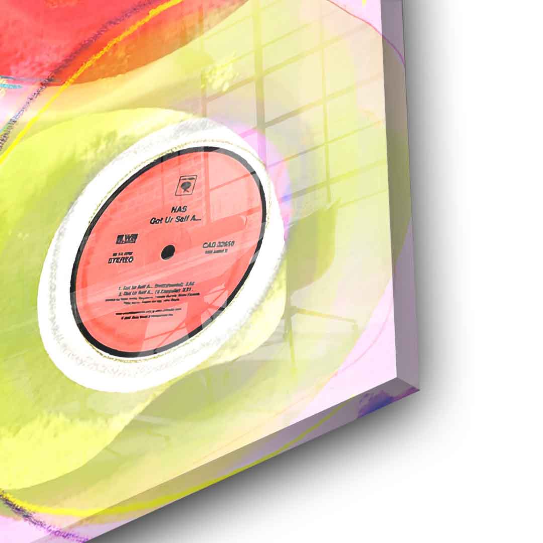 Hip-Hop Vinyl Collection - Acrylglas