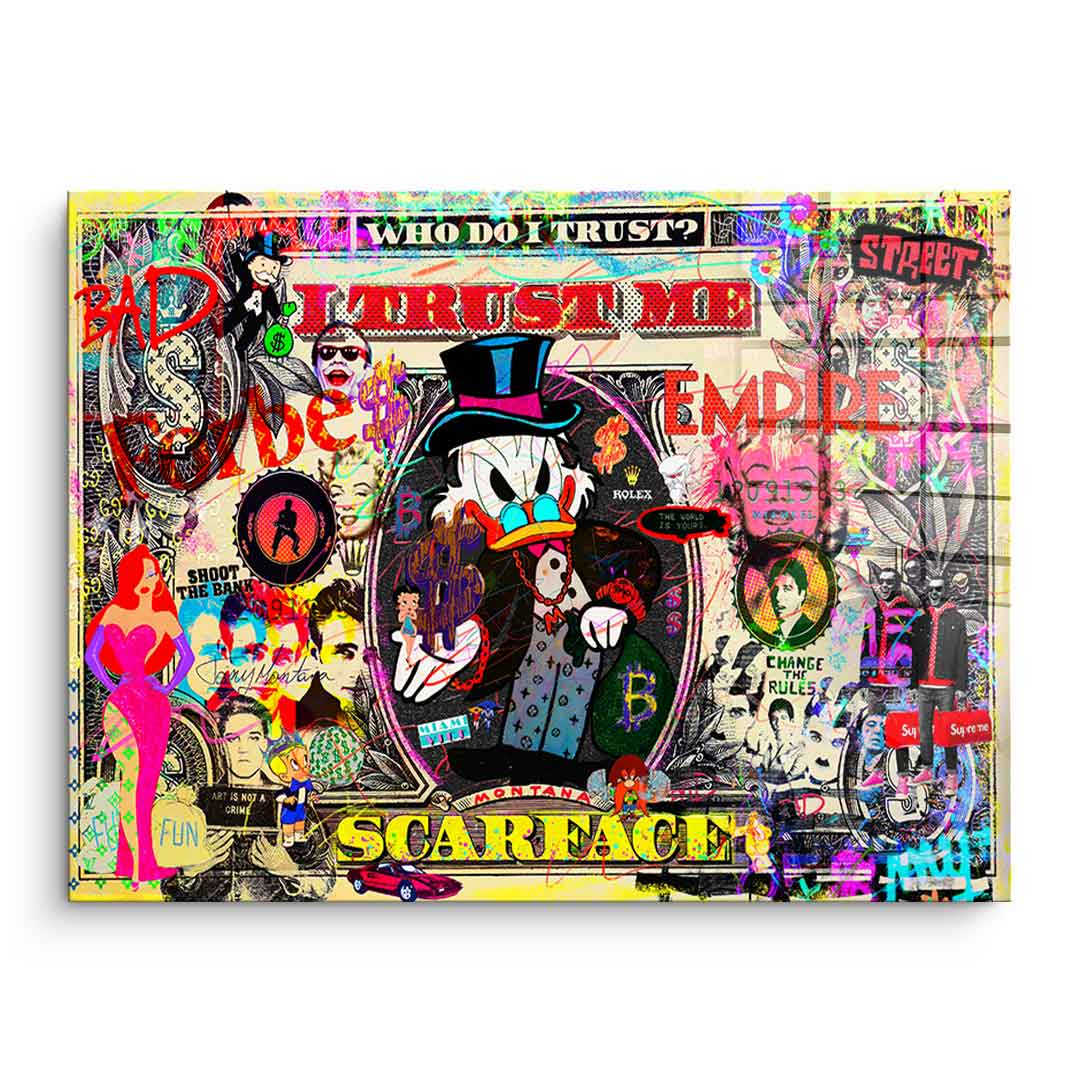 I TRUST ME - Acrylglas