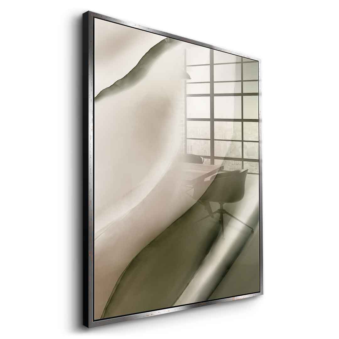 In The Middle Of Something No. 09 - Acrylglas