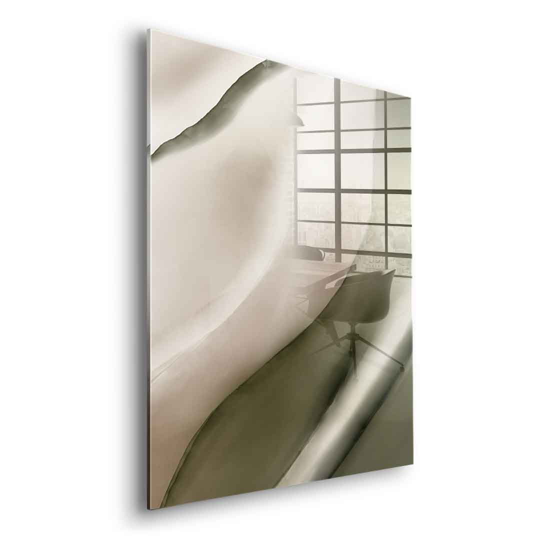 In The Middle Of Something No. 09 - Acrylglas