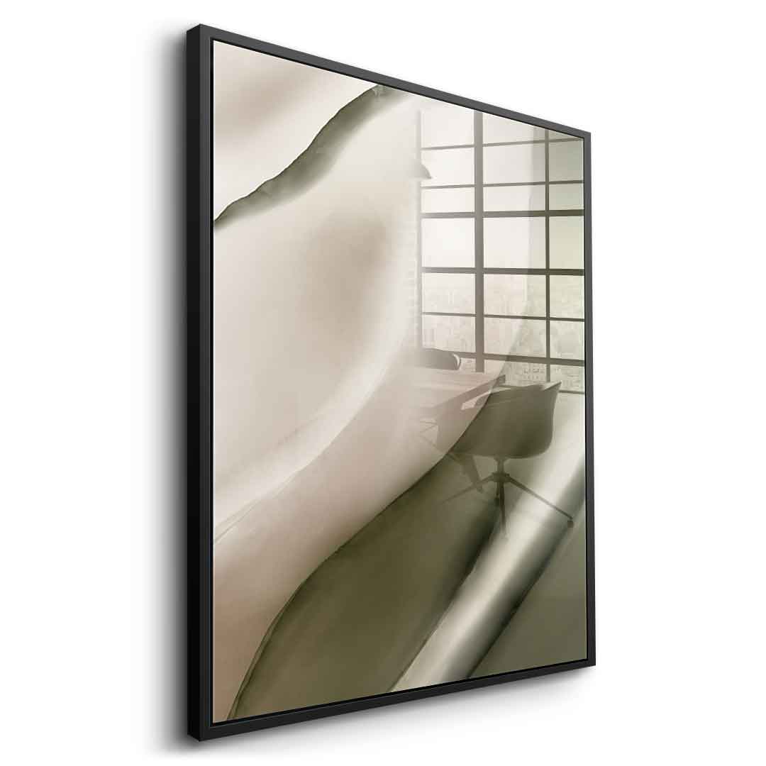 In The Middle Of Something No. 09 - Acrylglas