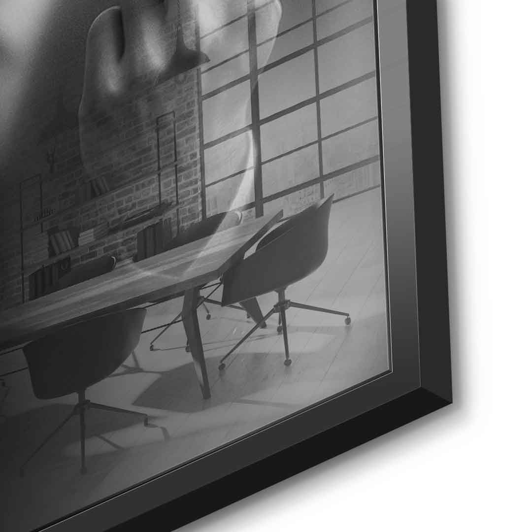 J. Belfort's Silhouette - Acrylglas