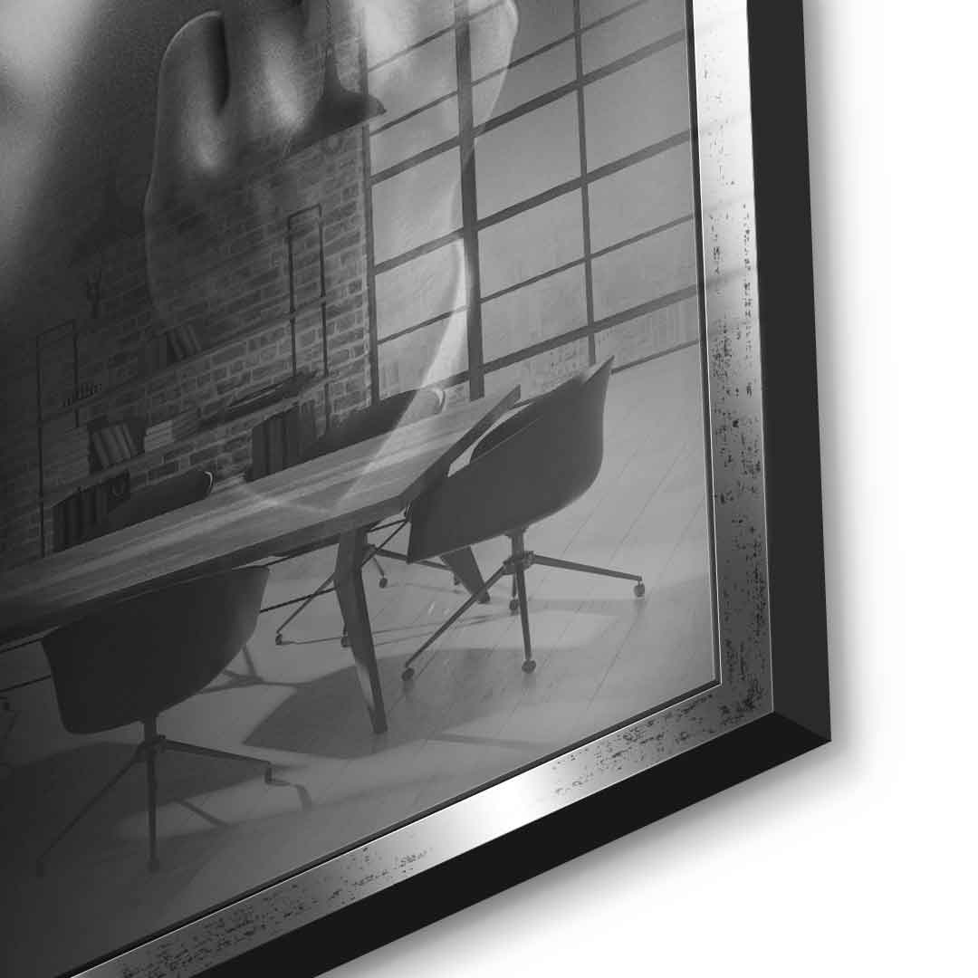 J. Belfort's Silhouette - Acrylglas