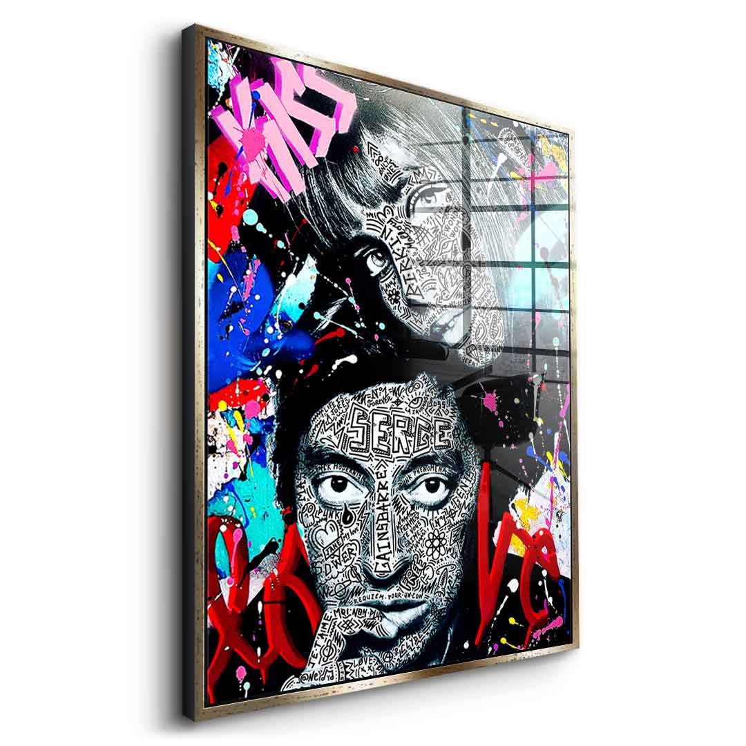 SERGE & JANE FOREVER - Acrylglas