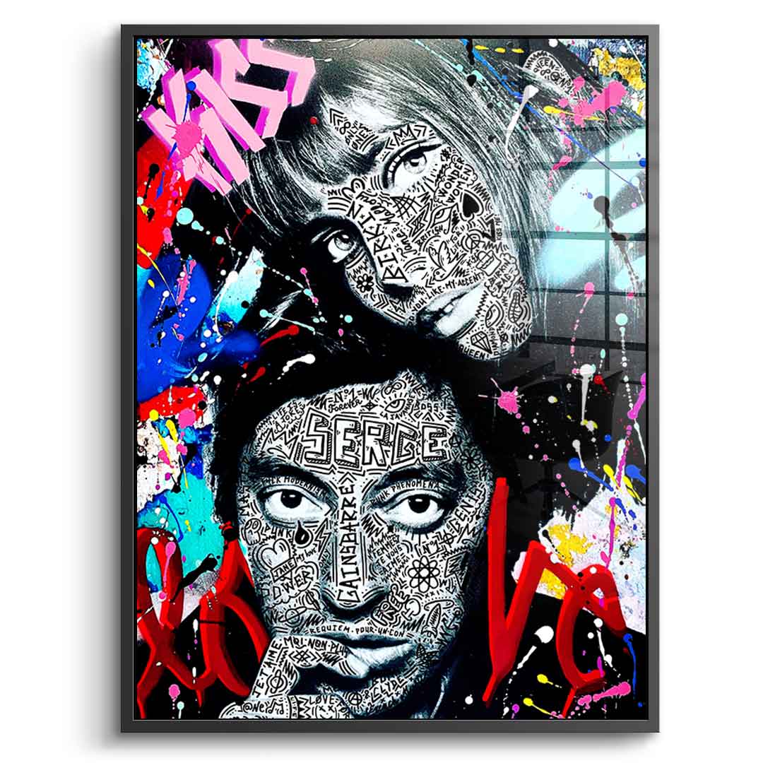 SERGE & JANE FOREVER - Acrylglas