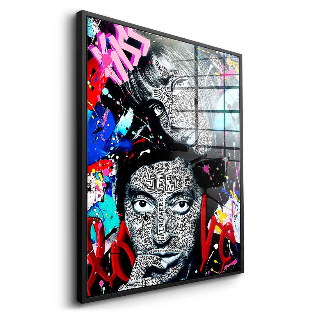 SERGE & JANE FOREVER - Acrylglas