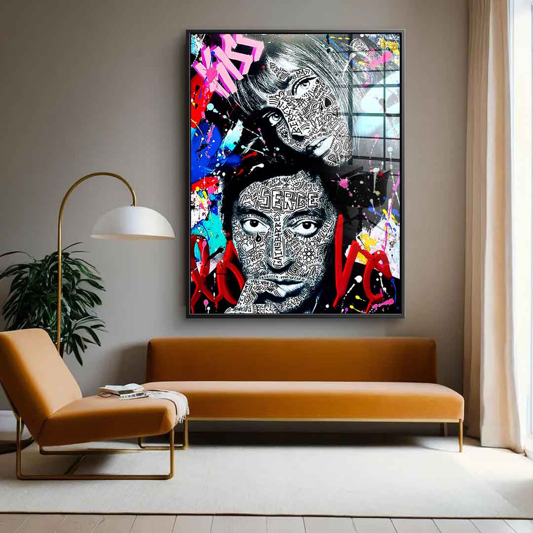 SERGE & JANE FOREVER - Acrylglas