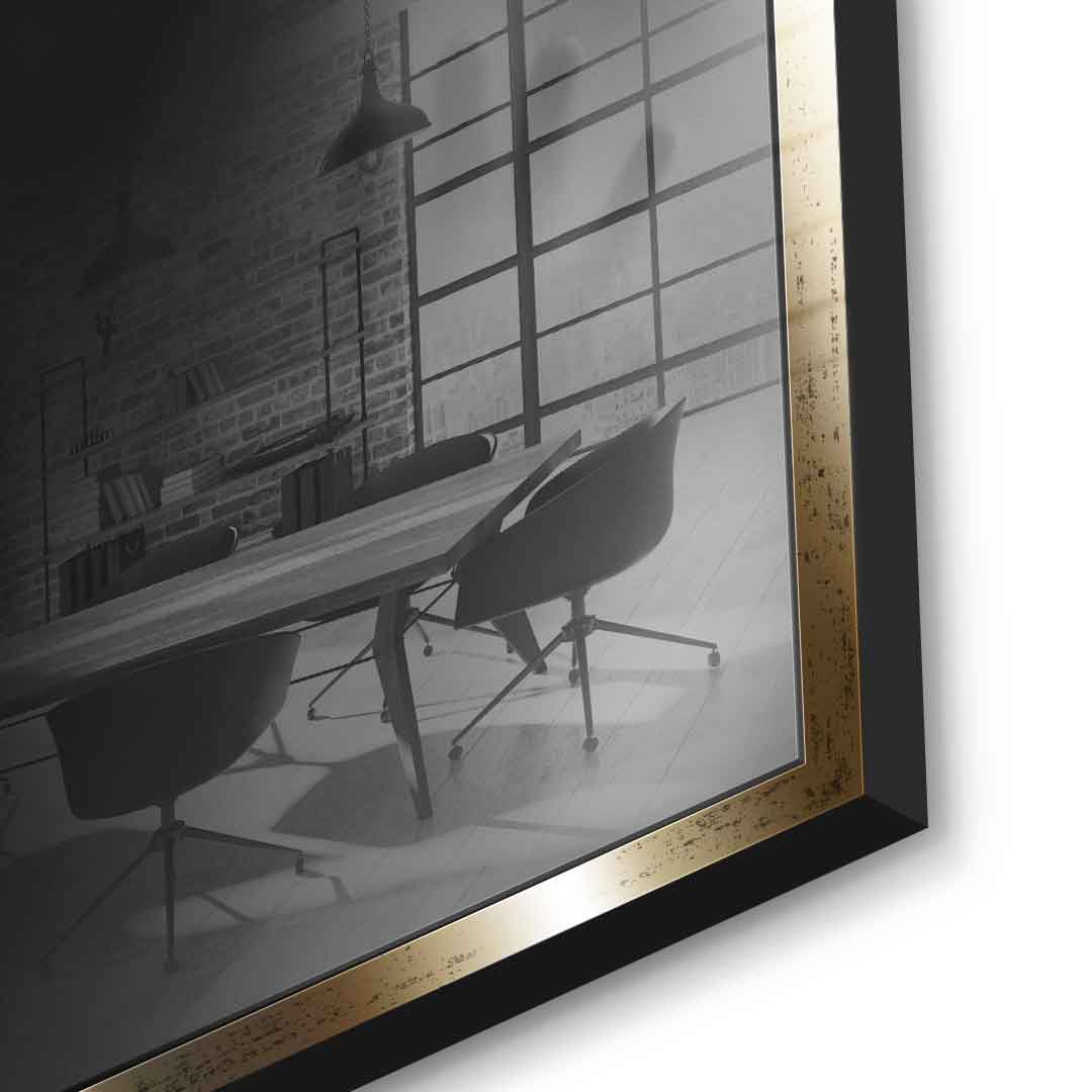 Jason Voorhees's Silhouette - Acrylglas