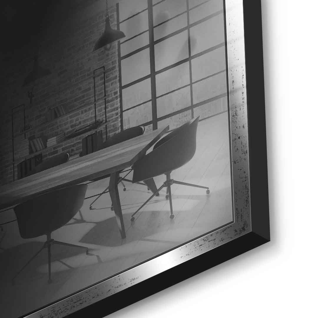 Jason Voorhees's Silhouette - Acrylglas