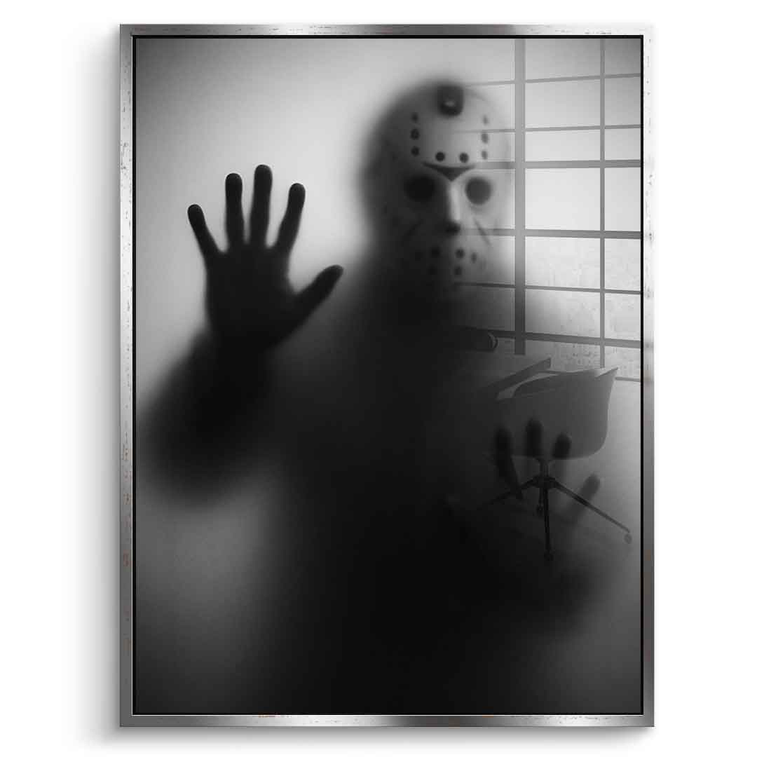 Jason Voorhees's Silhouette - Acrylglas