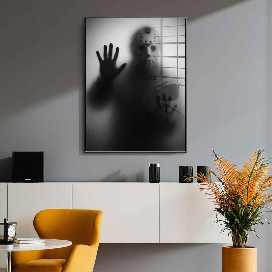 Jason Voorhees's Silhouette - Acrylglas