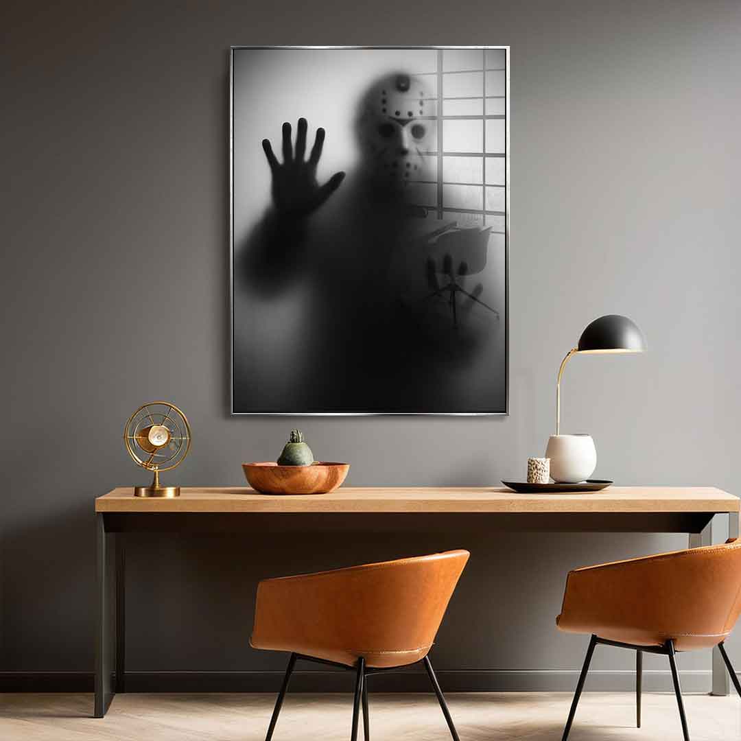 Jason Voorhees's Silhouette - Acrylglas