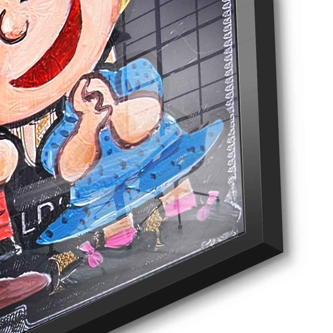 Kill them with kindness - acrylic glass