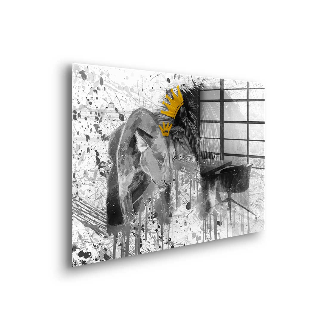 King & Queen - Acrylglas