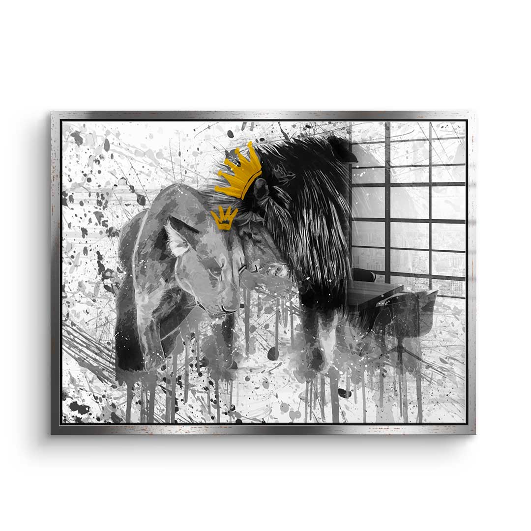 King & Queen - Acrylglas