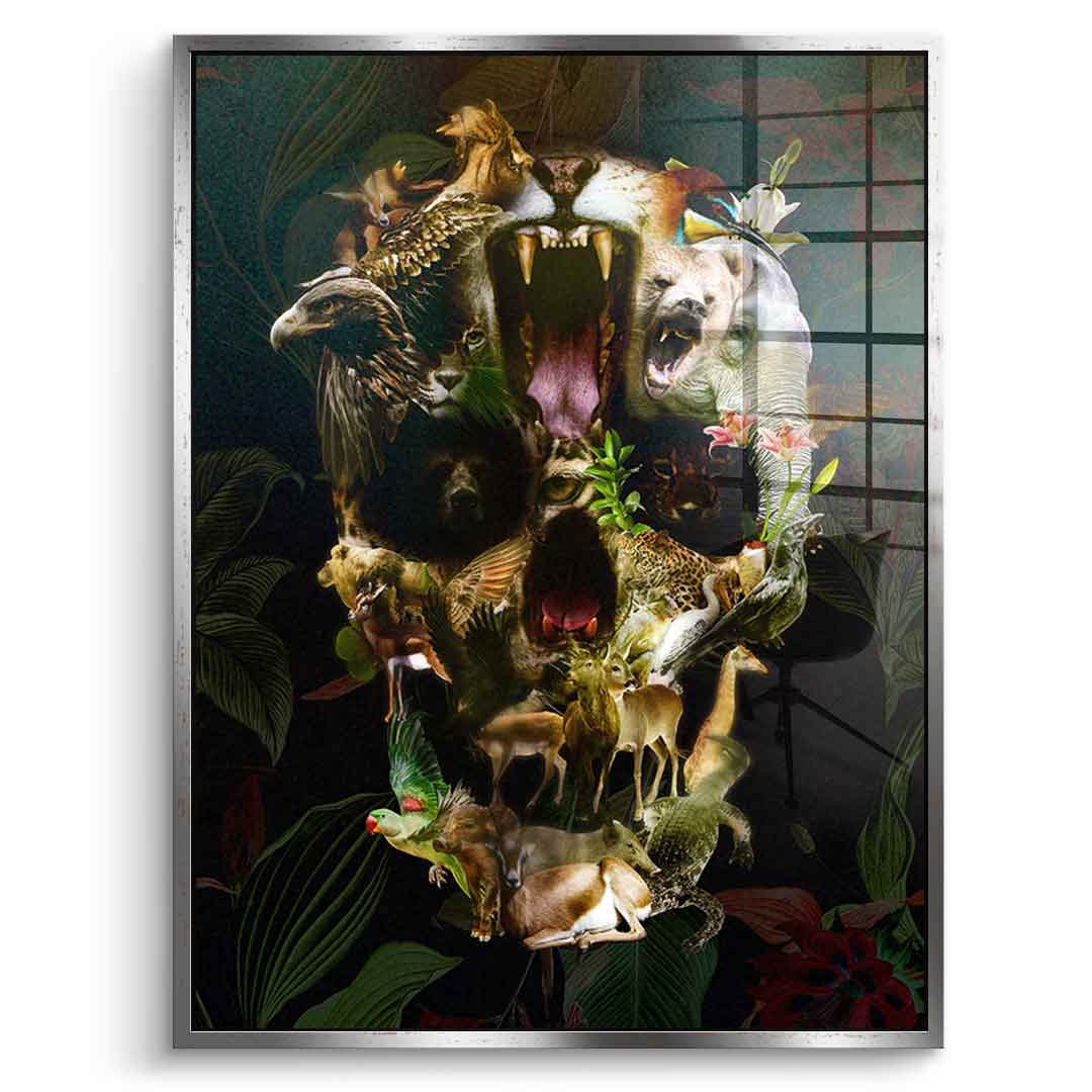 Kingdom Skull - Acrylglas