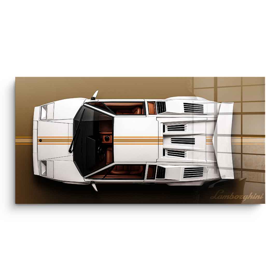 Lamborghini Countach - Acrylglas