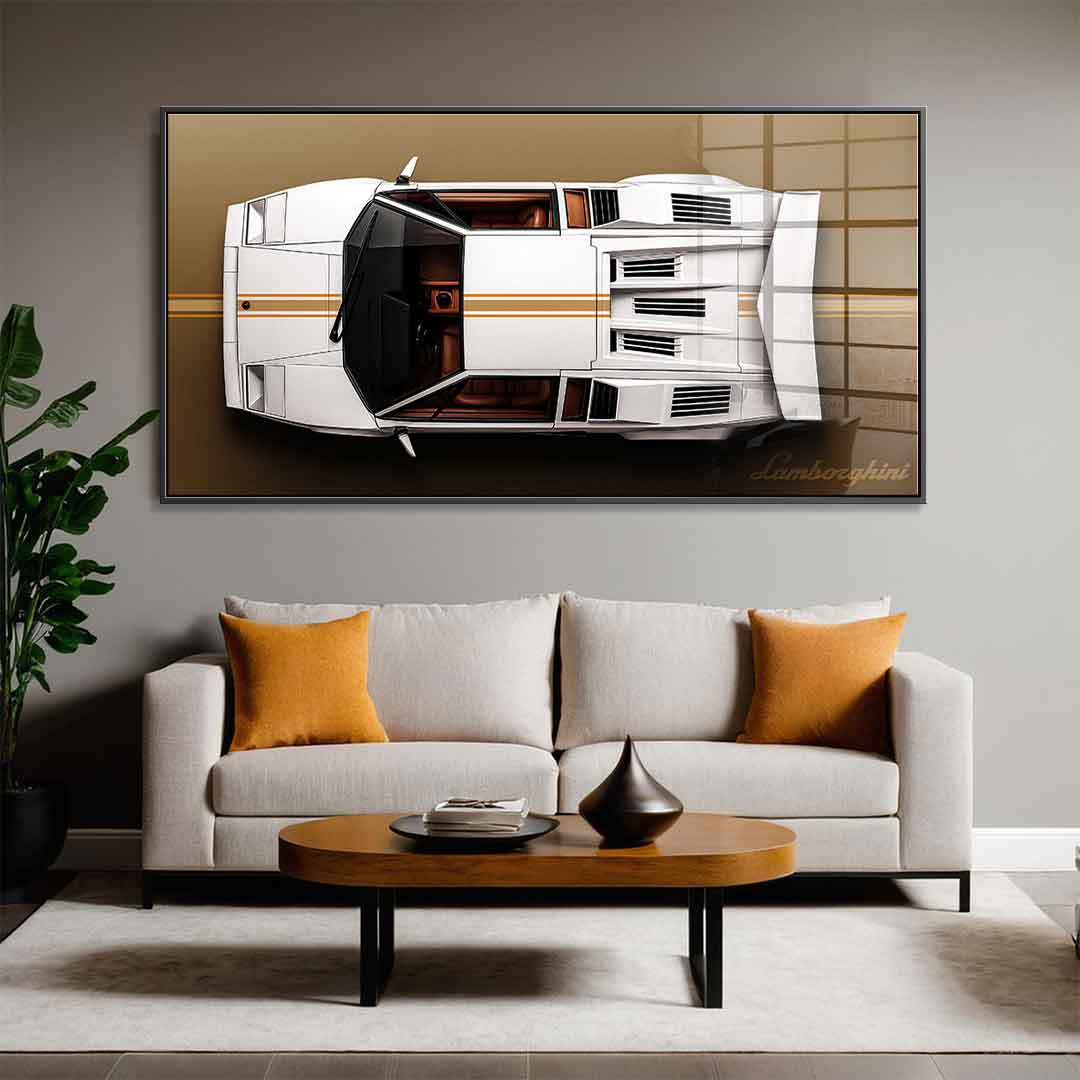 Lamborghini Countach - Acrylglas