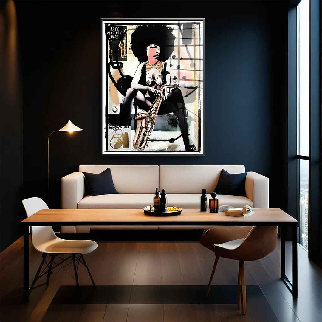 Late Night - Acrylglas