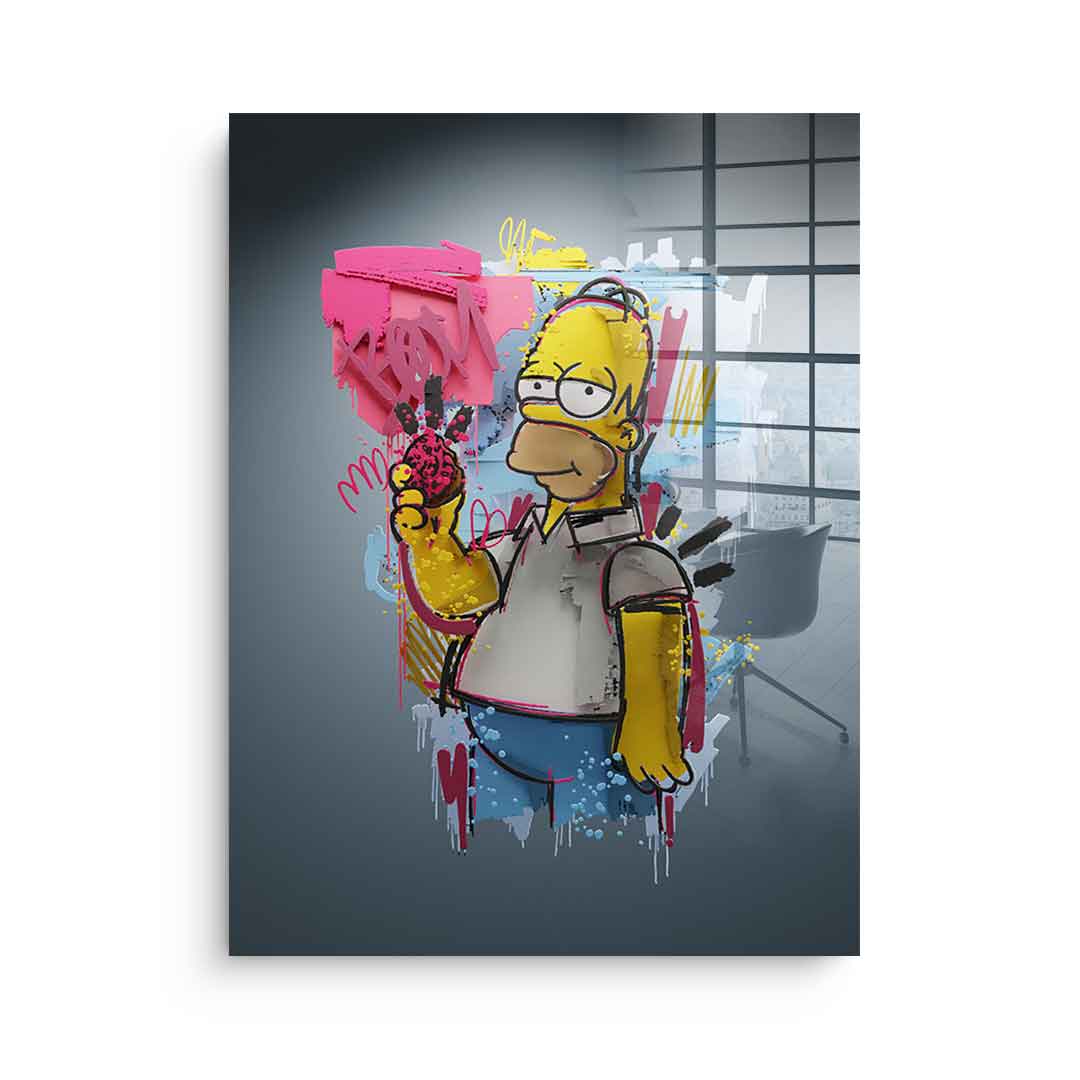 Layer Homer - Acrylglas