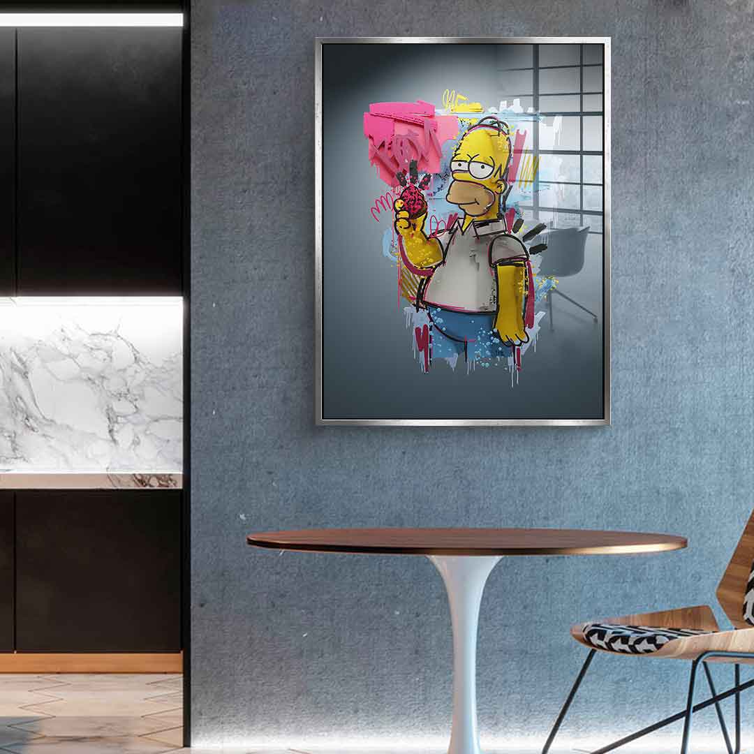 Layer Homer - Acrylglas