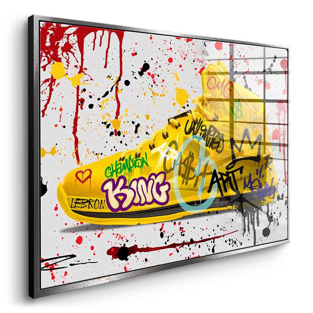 LeBron Shoe - Acrylglas