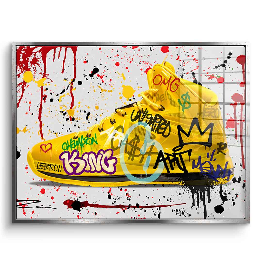 LeBron Shoe - Acrylglas