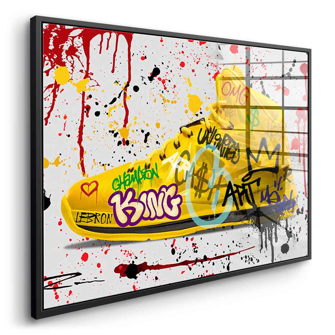 LeBron Shoe - Acrylglas