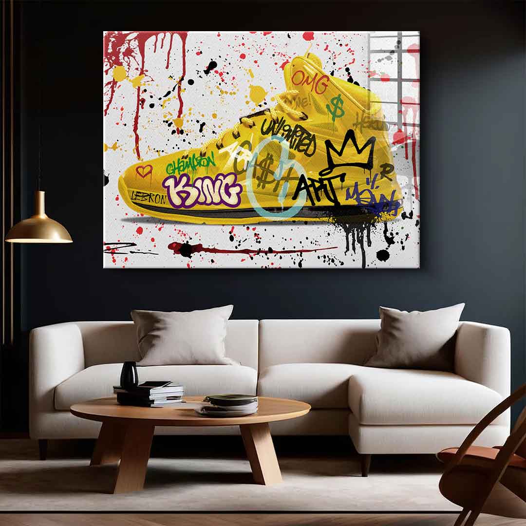LeBron Shoe - Acrylglas