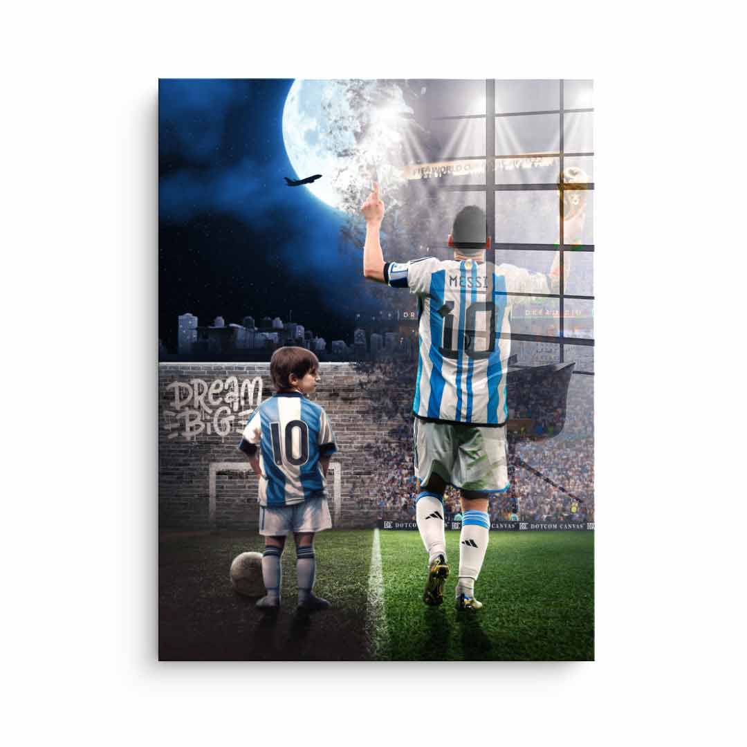 Leo Dream Big - Acrylglas