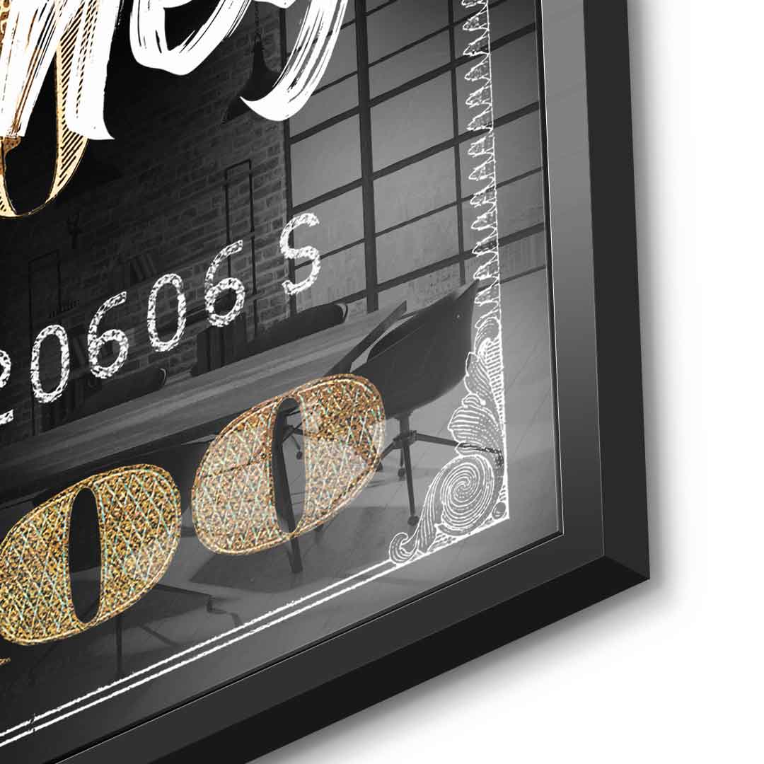 Let´s make some money - Acrylglas