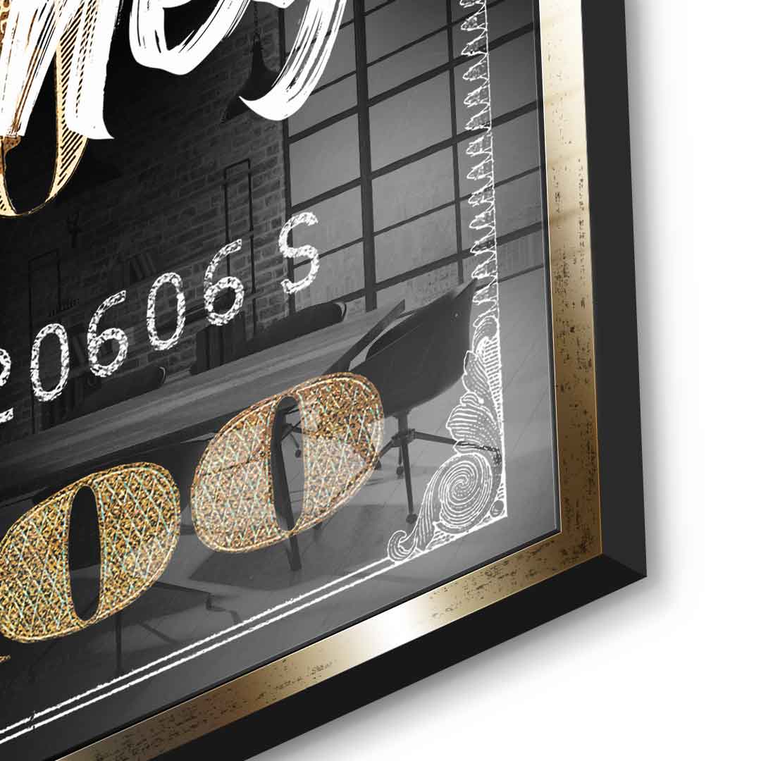 Let´s make some money - Acrylglas