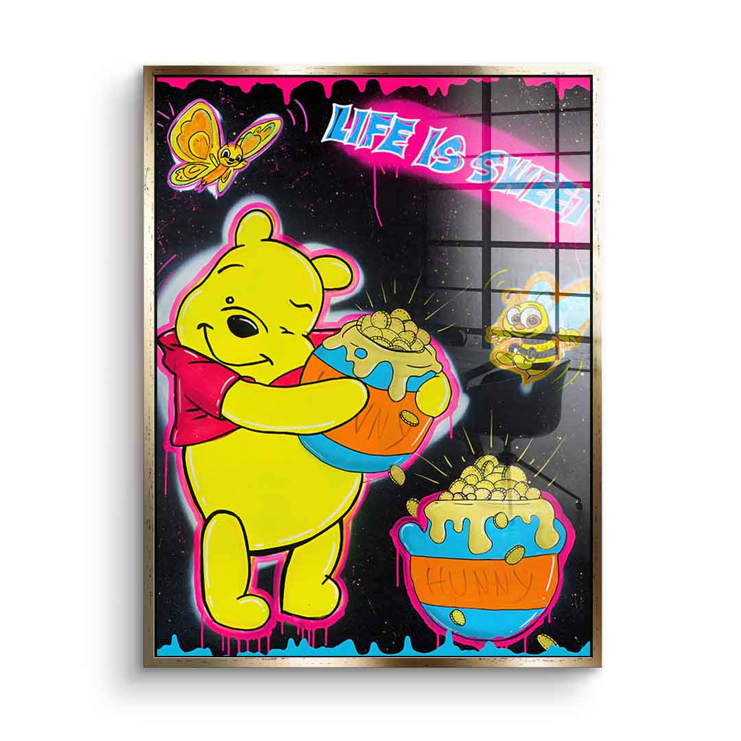 Life is Sweet - acrylic glass