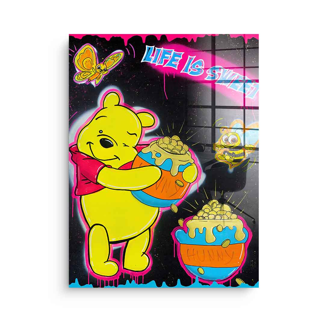 Life is Sweet - acrylic glass