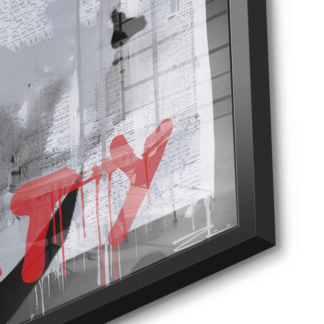 Lifi is a Party - Acrylglas