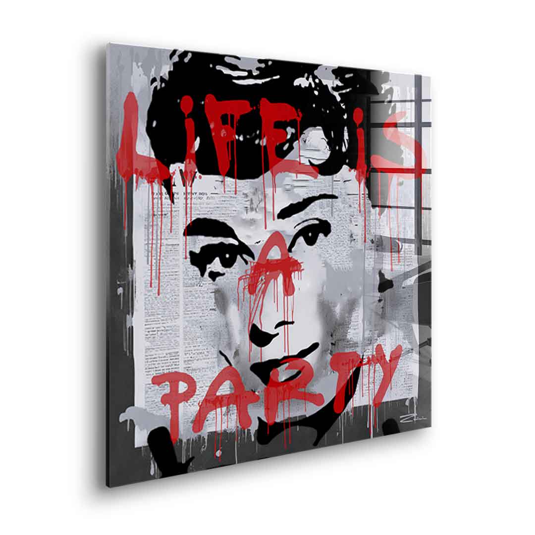 Lifi is a Party - Acrylglas