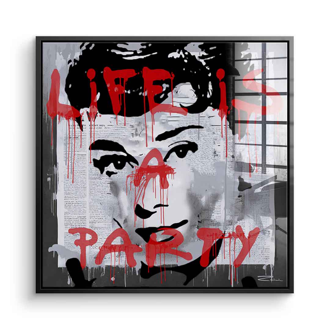 Lifi is a Party - Acrylglas
