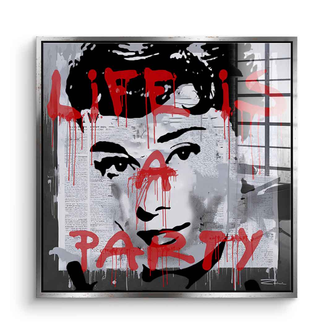 Lifi is a Party - Acrylglas