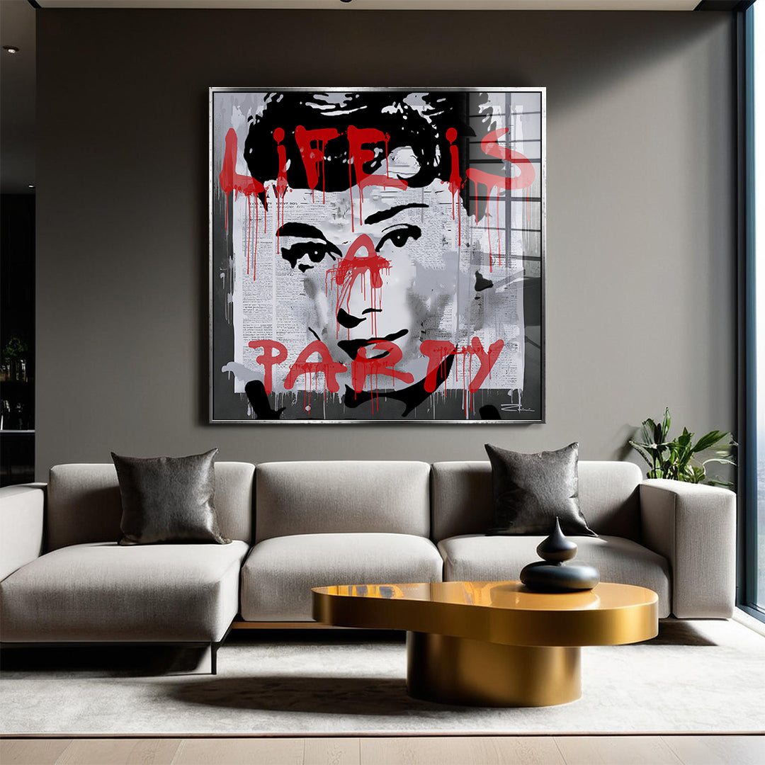 Lifi is a Party - Acrylglas