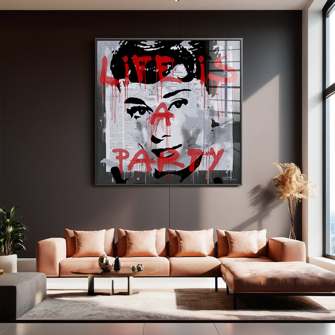 Lifi is a Party - Acrylglas