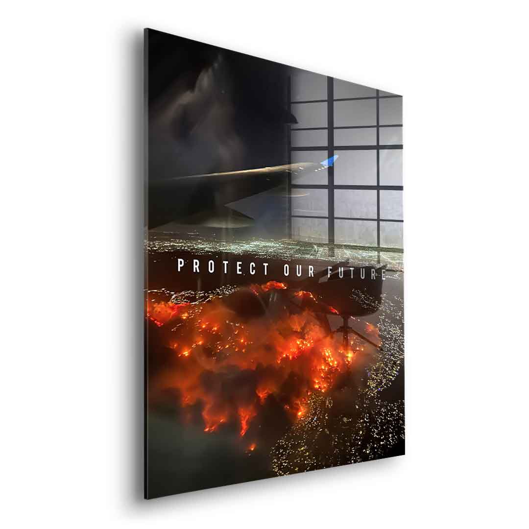 Protect our Future No 1 - Acrylglas