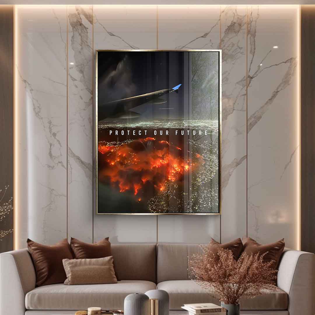 Protect our Future No 1 - acrylic glass