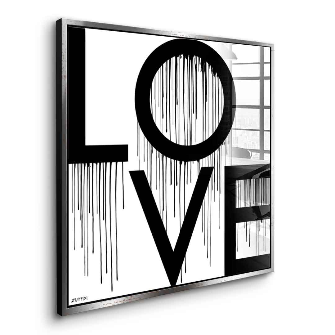 Love - Acrylglas