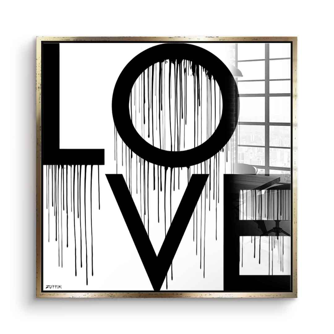 Love - Acrylglas