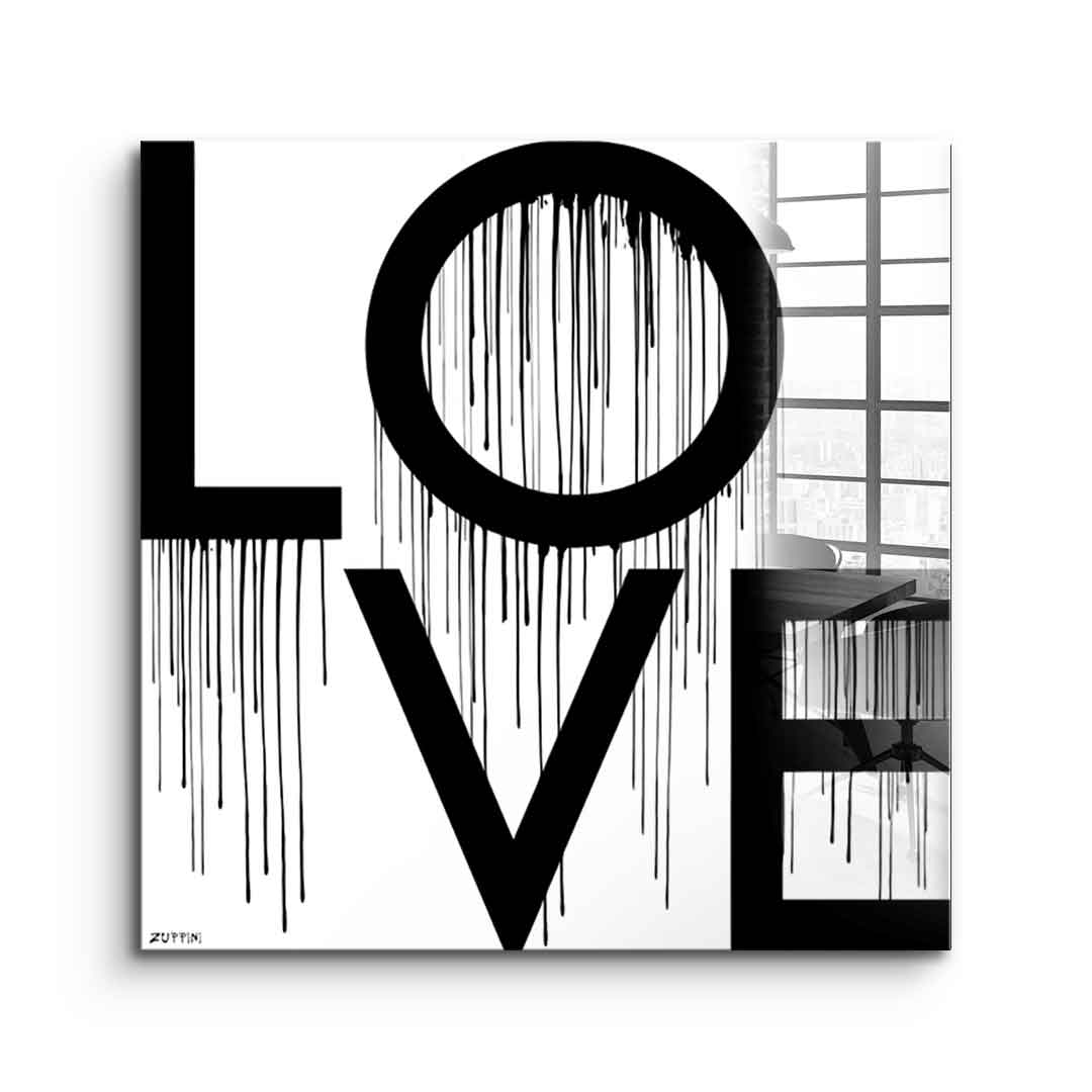 Love - Acrylglas