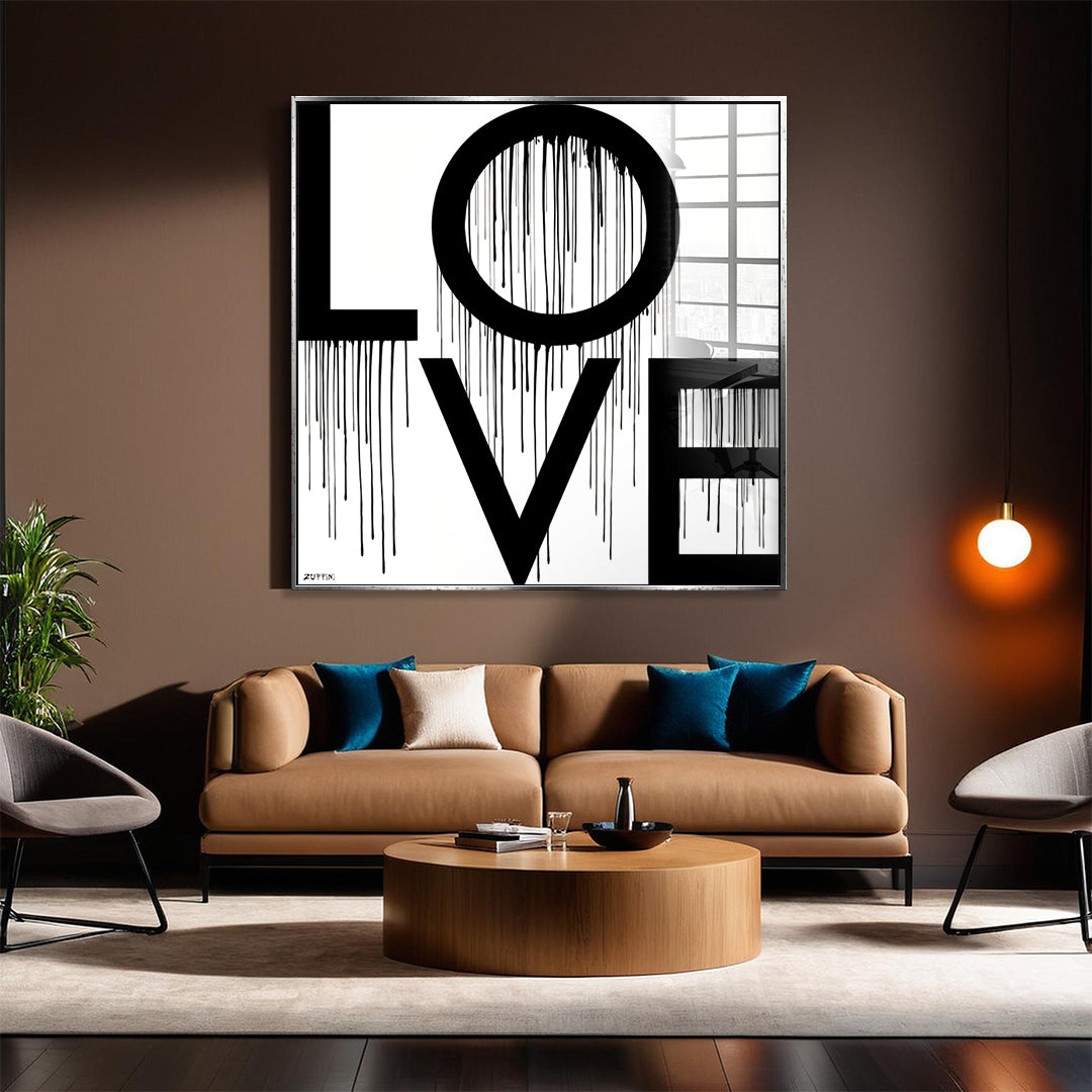 Love - Acrylglas
