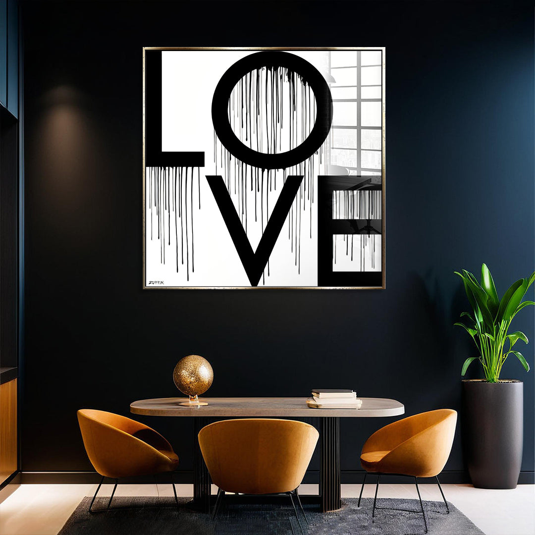 Love - Acrylglas